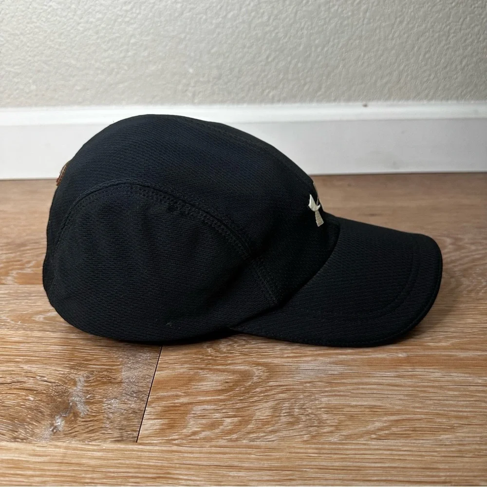 Under Armour Embroidered Black Women's Athletic Cap Hat, OS